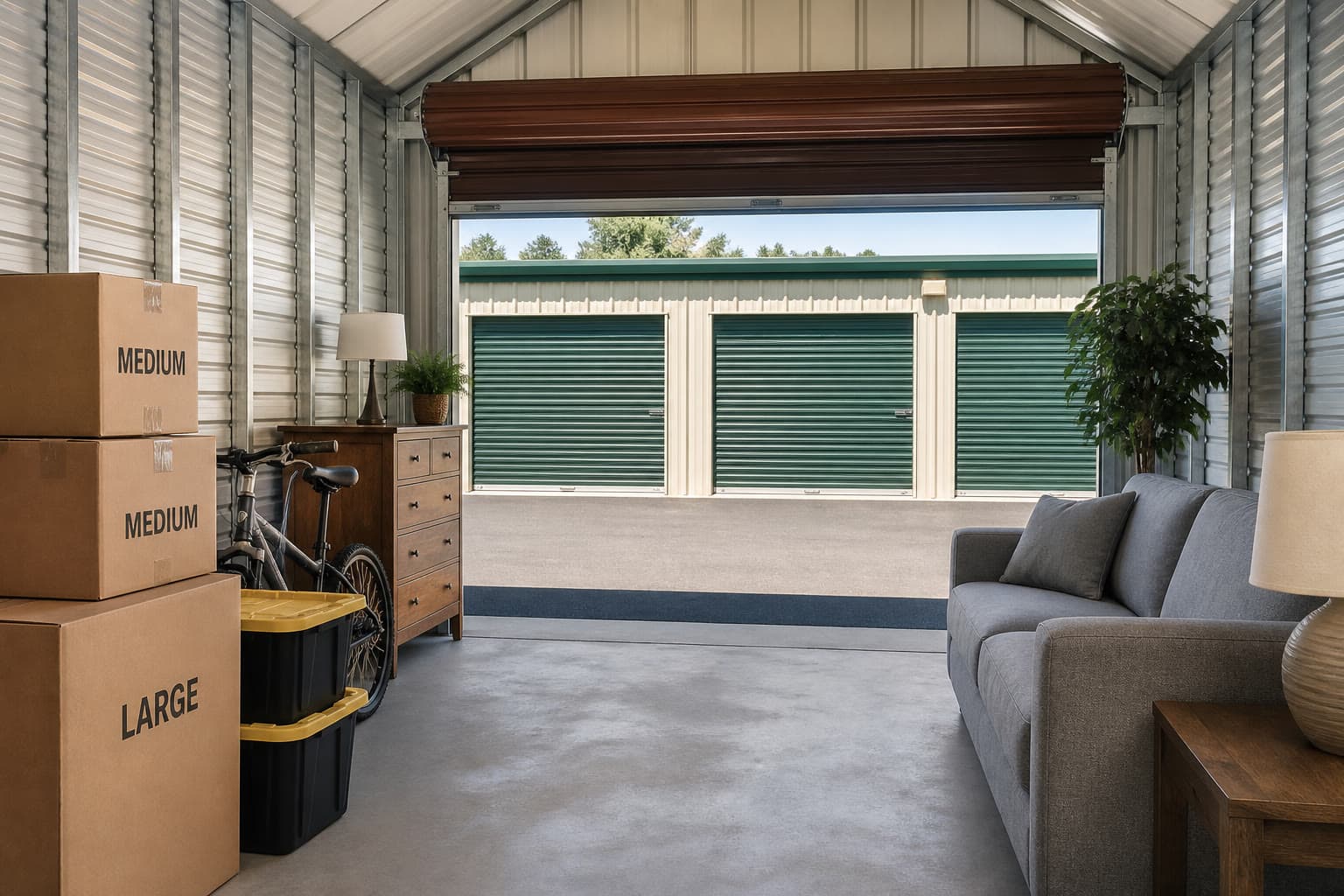 Coqui Self Storage en Aguadilla, unidad drive-up